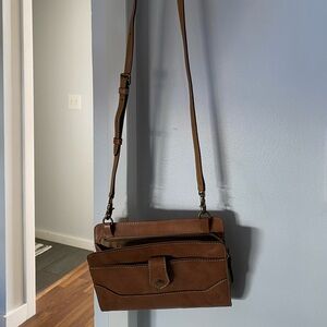 Frye Women’s Lucy‎ Leather Crossbody Bag